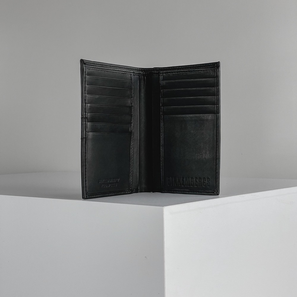 Вертикальное портмоне Черный Портмоне Мужчинам