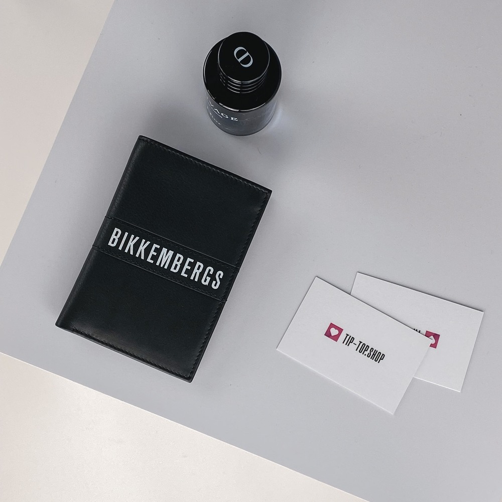 Вертикальное портмоне Черный Портмоне Мужчинам