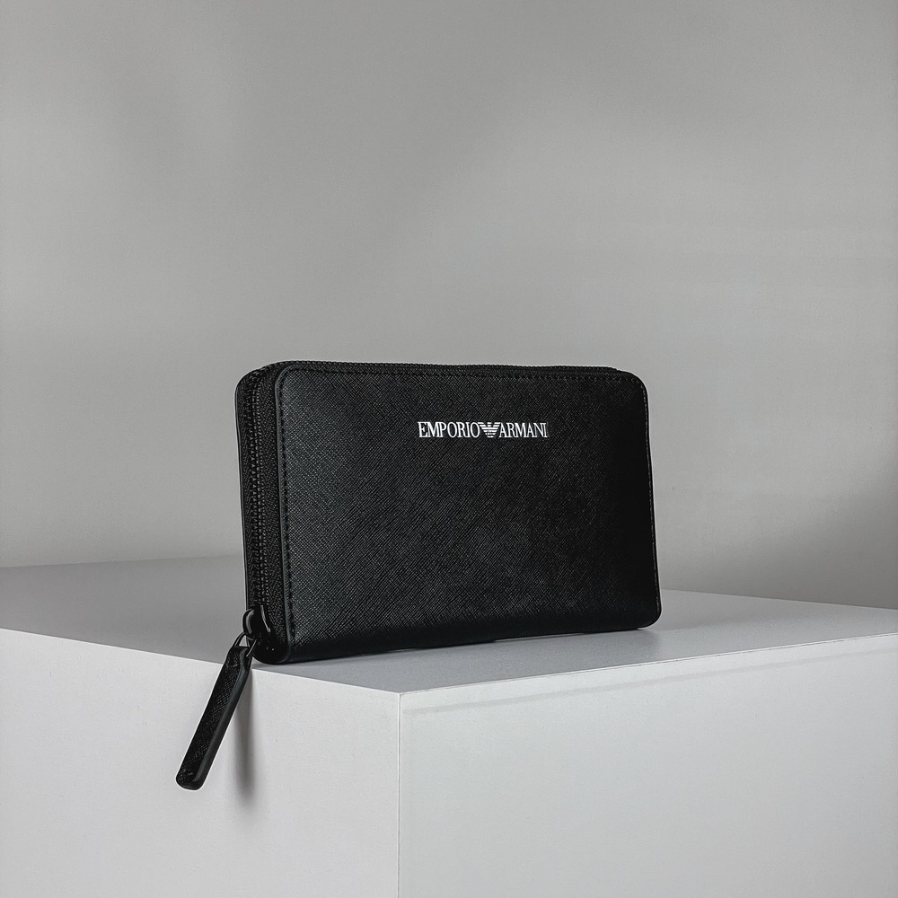 Кошелек Черный Кошельки Женщинам Портмоне Мужчинам