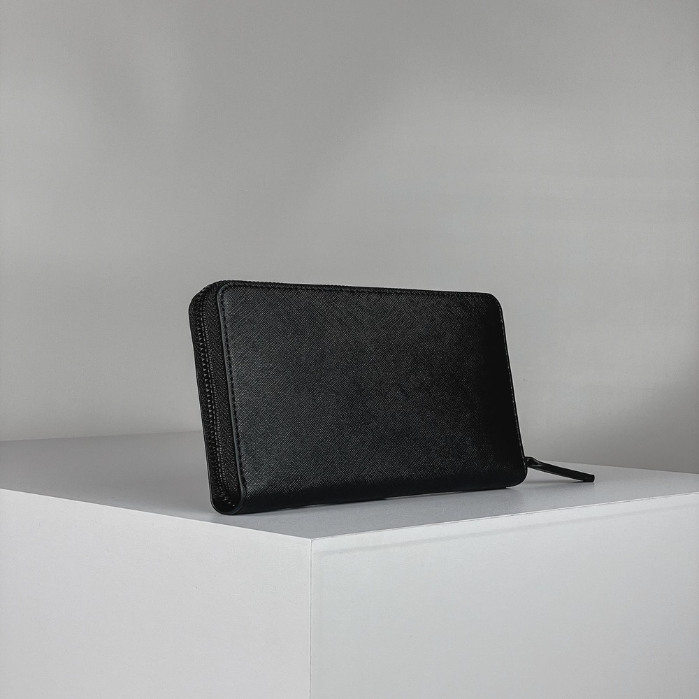 Кошелек Черный Кошельки Женщинам Портмоне Мужчинам