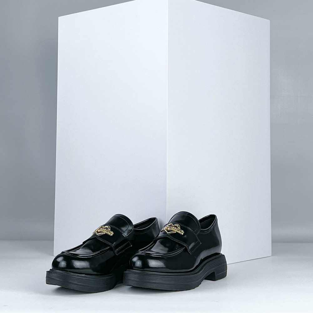 Лоферы Черный Лоферы Обувь Женщинам