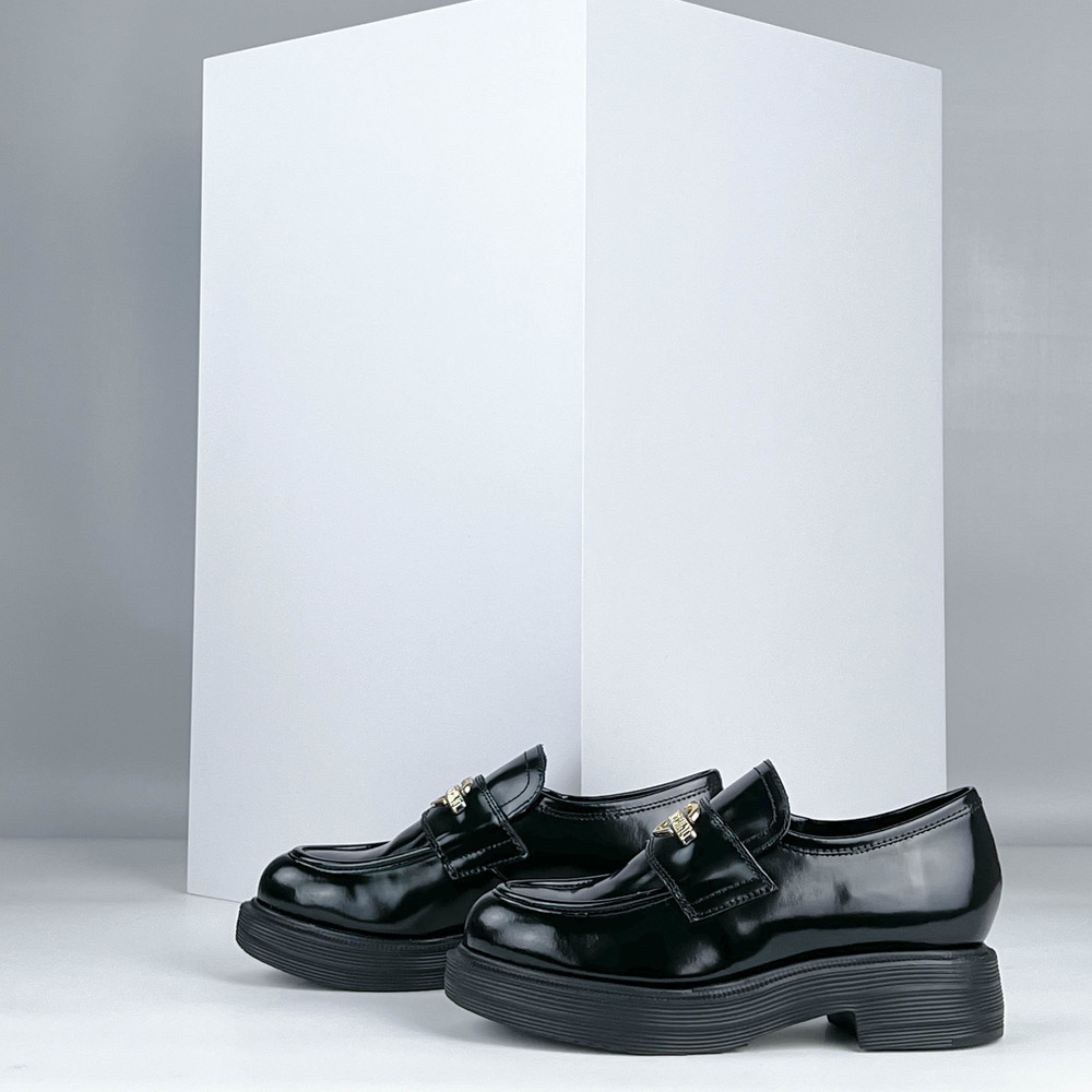 Лоферы Черный Лоферы Обувь Женщинам