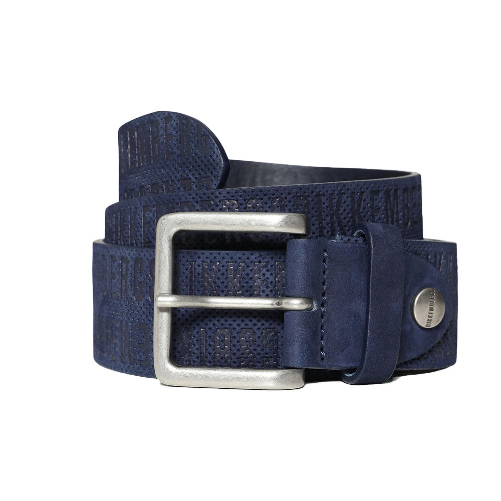 MEN'S BELT 4 CM 054 Синий Ремень Мужчинам