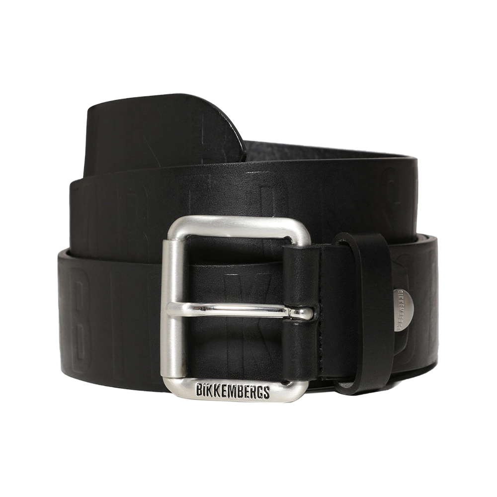 MEN'S DOUBLE BELT 4 CM 033 Черный Ремень Мужчинам