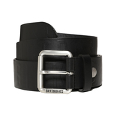 MEN'S DOUBLE BELT 4 CM 033 Черный Ремень Мужчинам