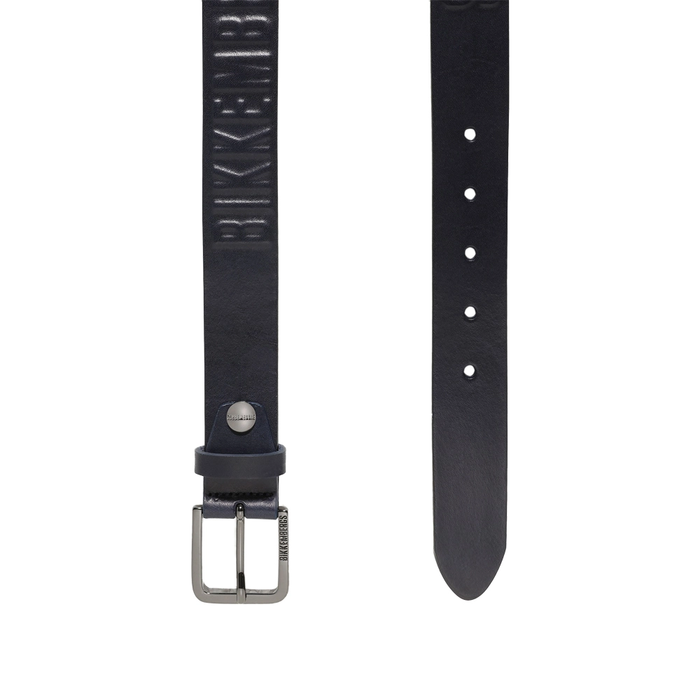 LEATHER MEN'S BELT DARK BLUE Темно-синий Ремень Мужчинам