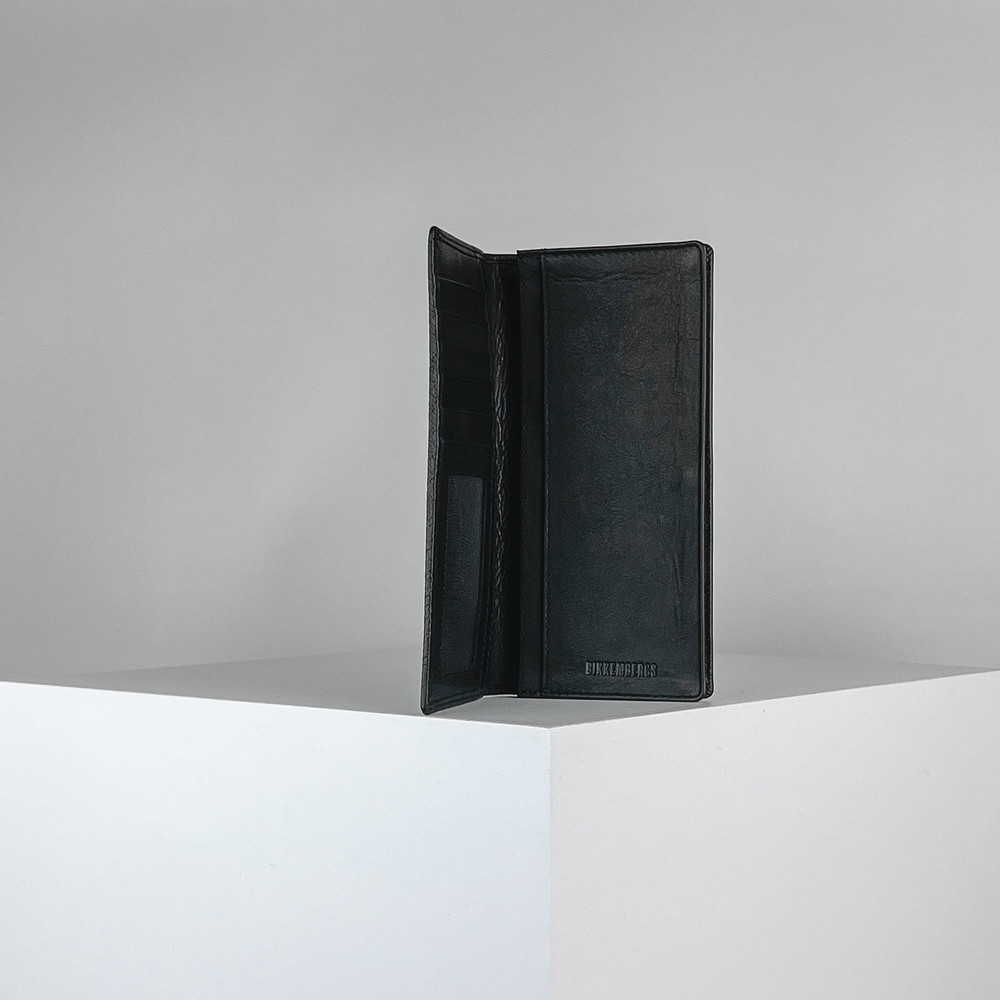 Вертикальное портомоне Черный Портмоне Мужчинам