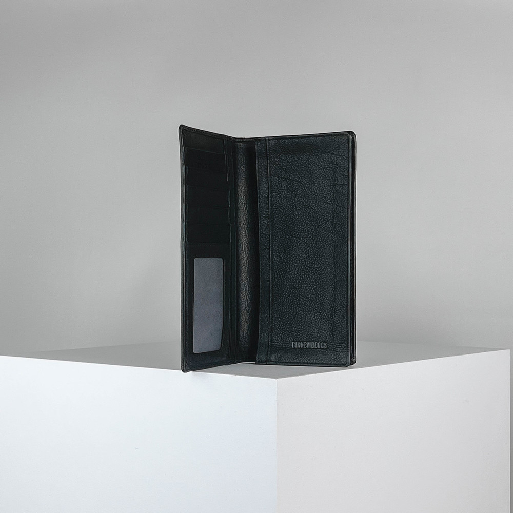 Вертикальное портомоне Черный Портмоне Мужчинам