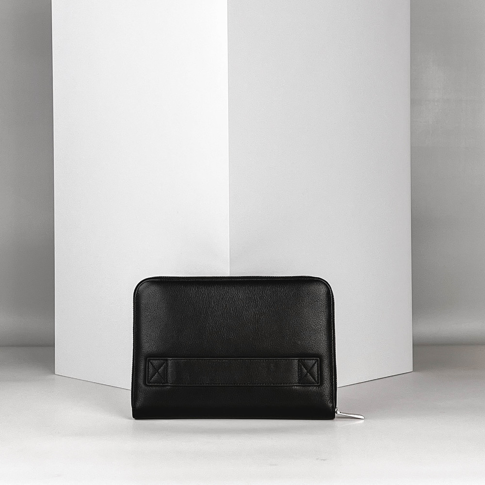 Мужской клатч Черный Борсетка Мужчинам