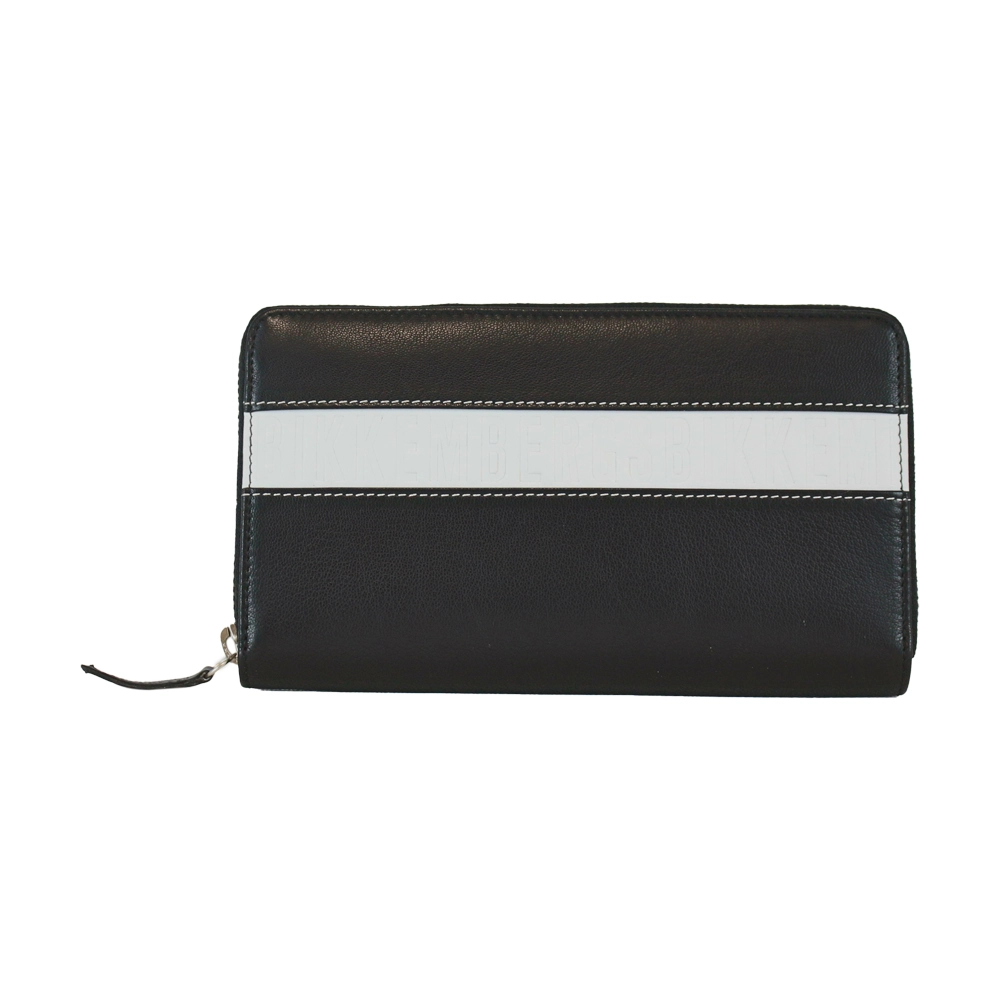 LAYER ZIPPED WALLET 306 Черный Портмоне Мужчинам Кошельки Женщинам