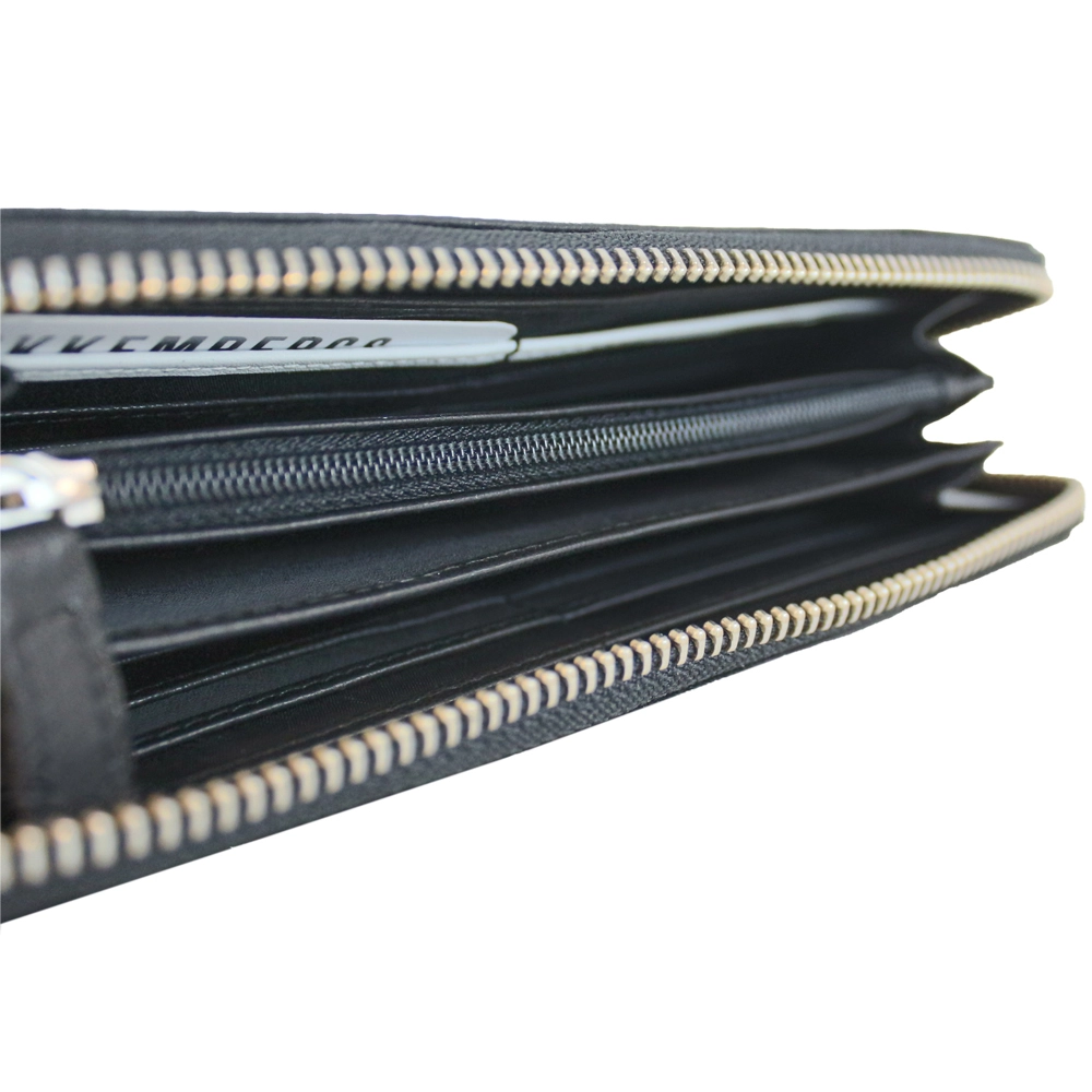 LAYER ZIPPED WALLET 306 Черный Портмоне Мужчинам Кошельки Женщинам