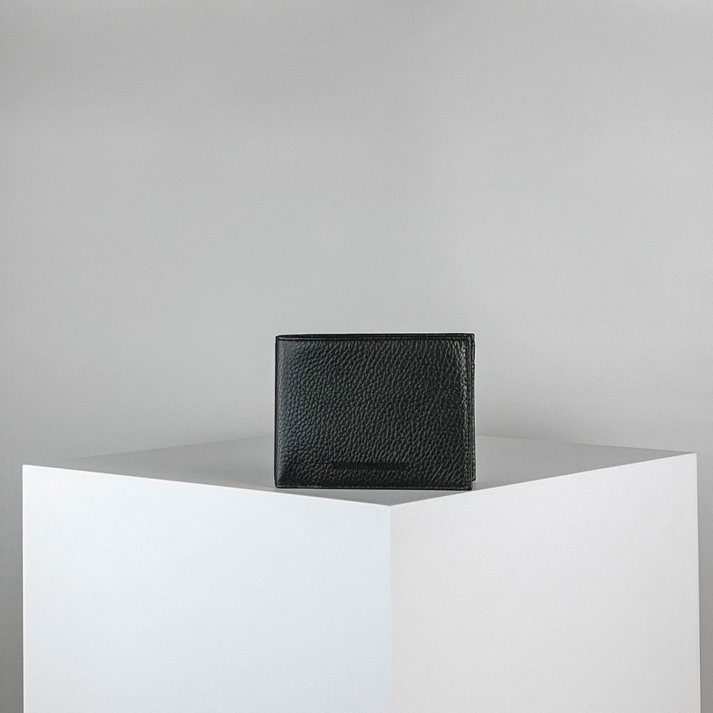 Подарочный набор Черный Портмоне Мужчинам Кредитницы Мужчинам