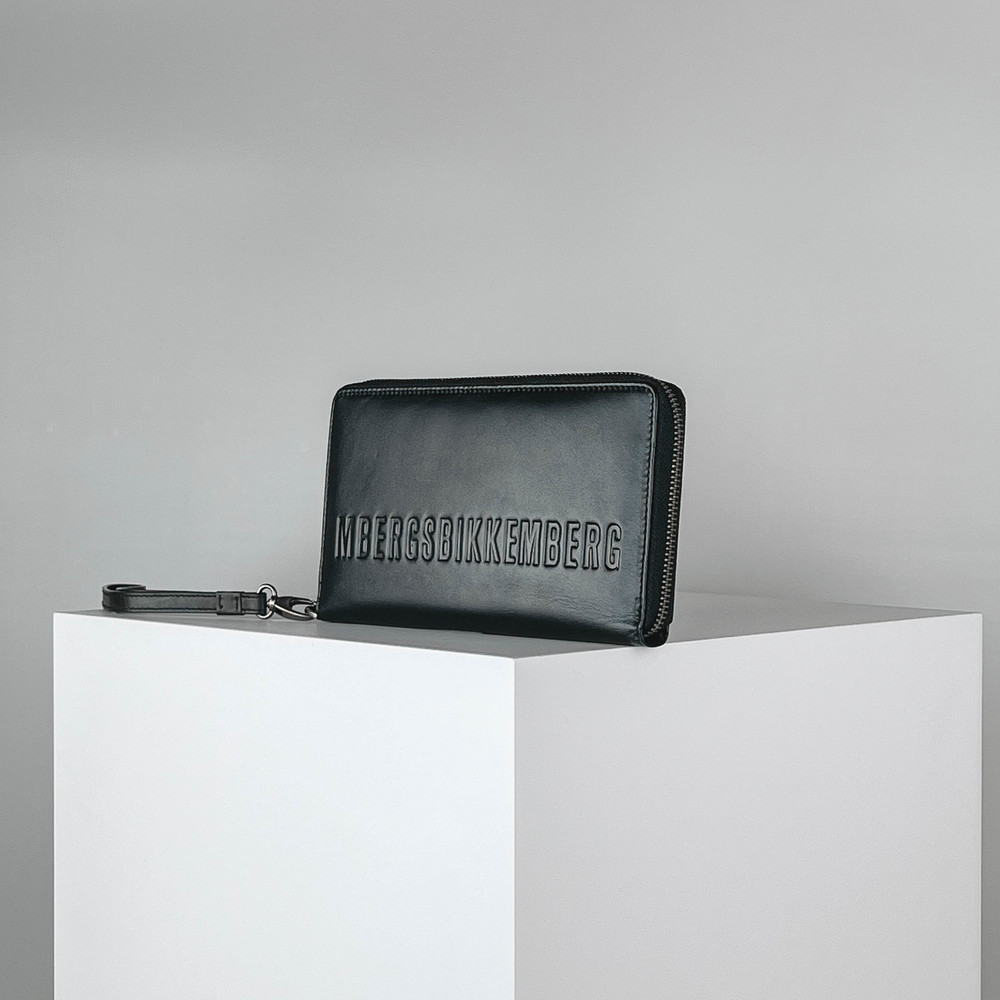 Мужской клатч Черный Борсетка Мужчинам