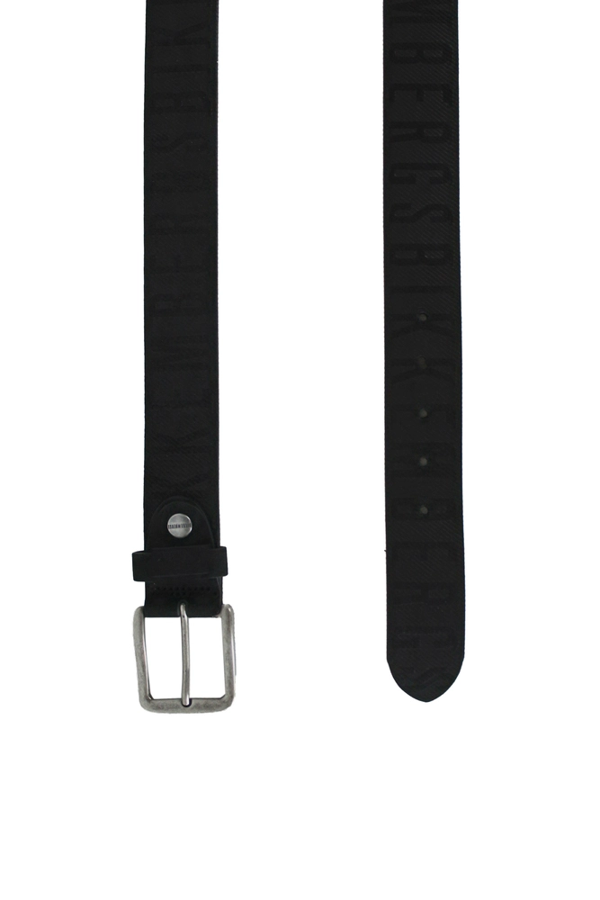 MAN'S BELT 4 CM 052 Черный Ремень Мужчинам