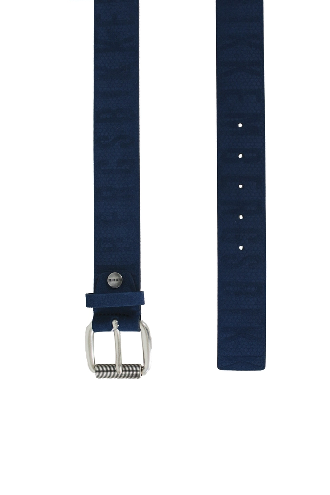 MAN'S BELT 4 CM 051 Синий Ремень Мужчинам