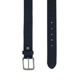 MAN'S BELT 4 CM 052 BLUE Синий Ремень Мужчинам