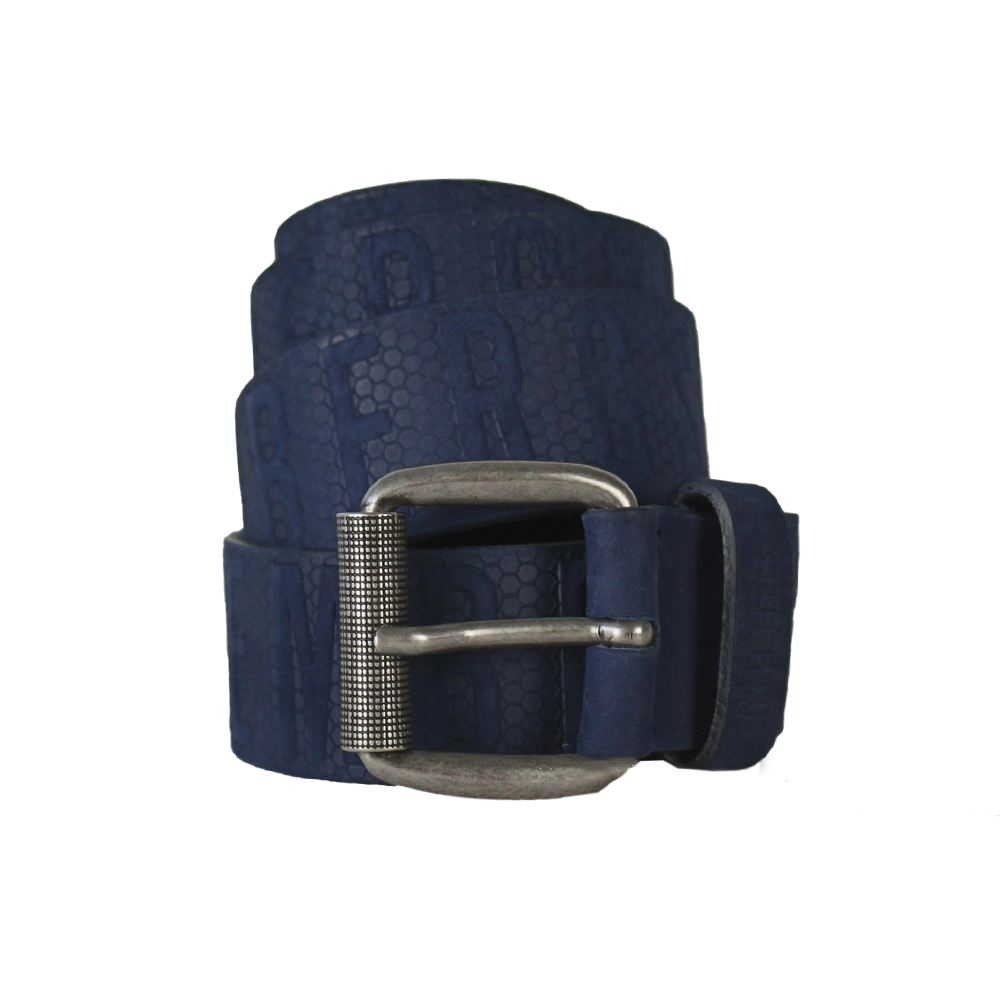 MAN'S BELT 4 CM 038 Синий Ремень Мужчинам