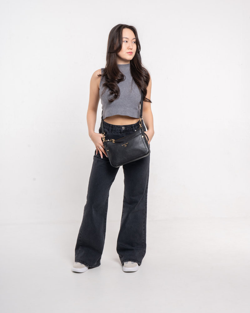 Сумка через плечо Черный Сумки через плечо Сумки Женщинам