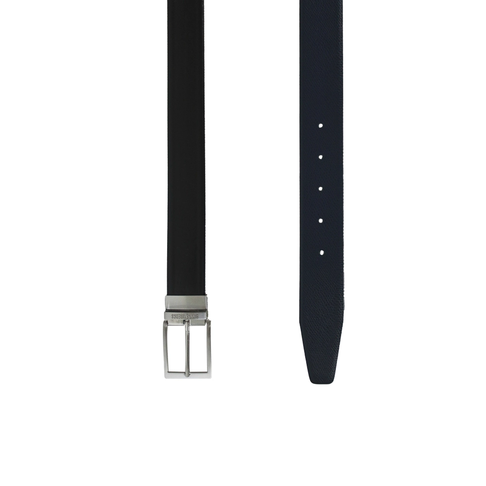 MEN'S DOUBLE BELT 3,5 CM 027 Черный Ремень Мужчинам