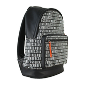 ALL OVER BACKPACK 007 Черный Рюкзаки Мужчинам