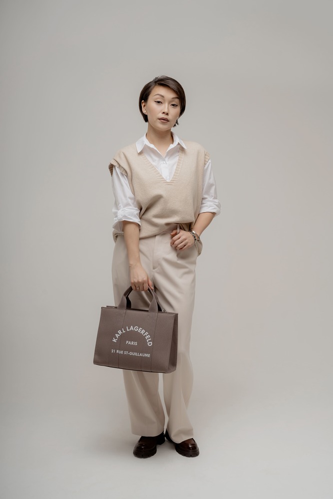 Сумка-тоут Серый Сумки-тоут Сумки Женщинам