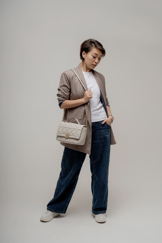 Сумка через плечо Белый Сумки через плечо Сумки Женщинам