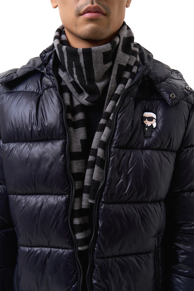 Шарф Серый Шарфы Одежда Мужчинам