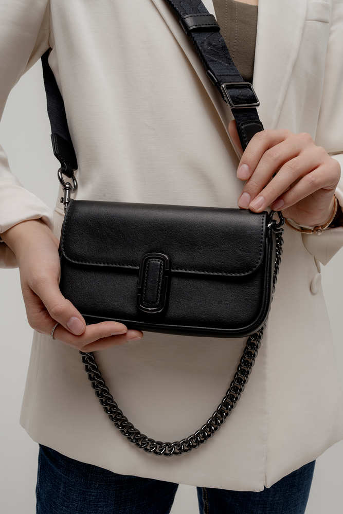 Сумка через плечо мини Черный Сумки через плечо Сумки Женщинам