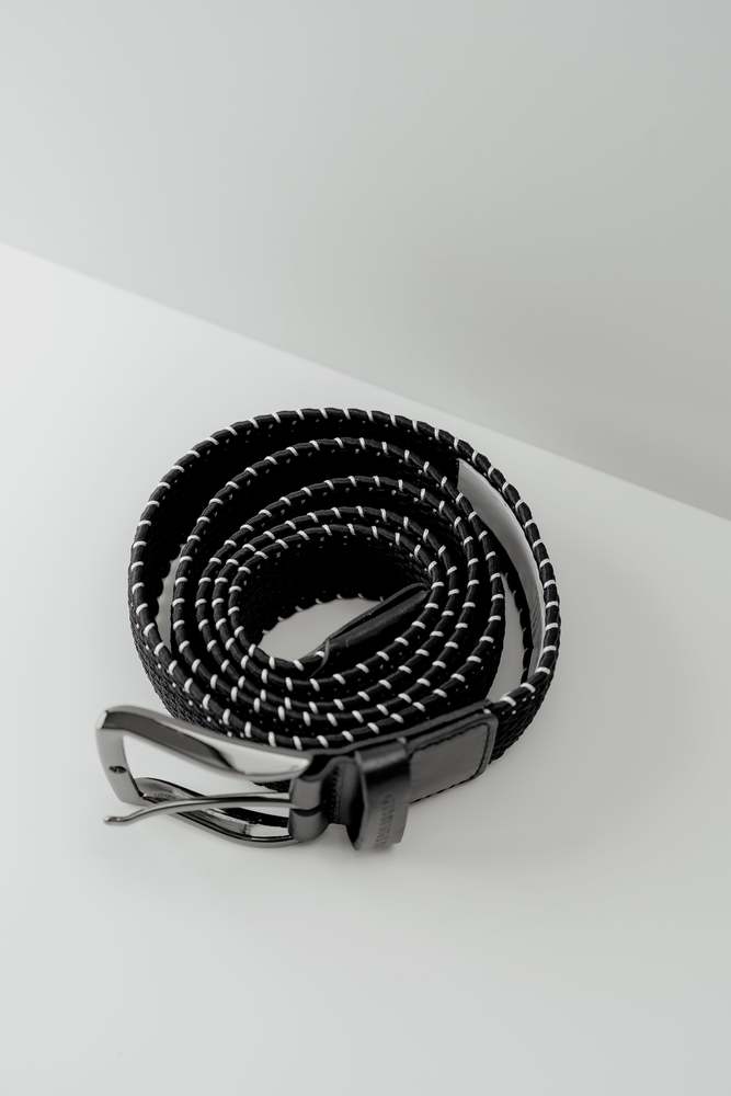 Ремень Черный Ремень Мужчинам