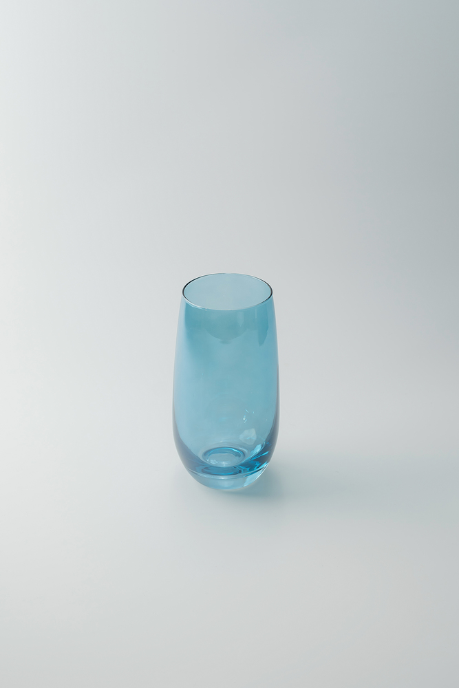 Комплект стаканов Светло-синий Стаканы Стеклянная посуда Для дома Хайболы Стаканы Посуда для напитков HoReCa