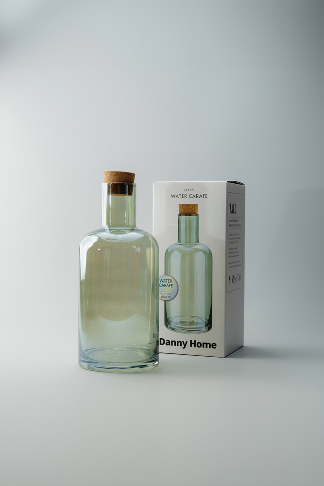 Кувшин Зеленый Бутылки и кувшины Стеклянная посуда Для дома Кувшины Посуда для напитков HoReCa