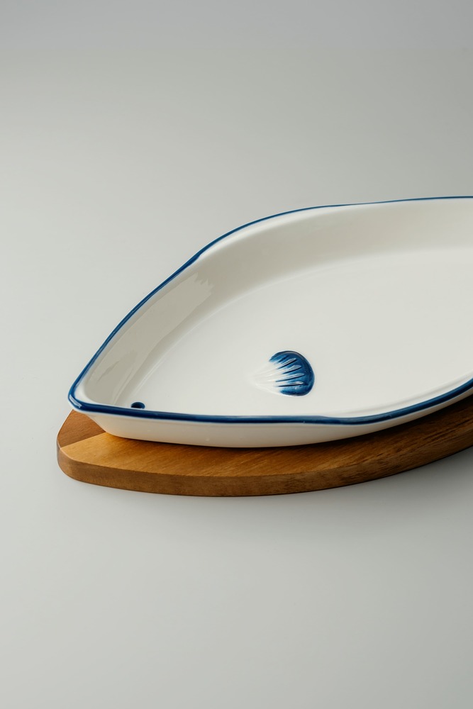 Блюдо Белый Блюда и салатницы Столовая посуда Столовая Для дома Сервировочные блюда Блюда Столовая посуда Столовая посуда и предметы сервировки HoReCa