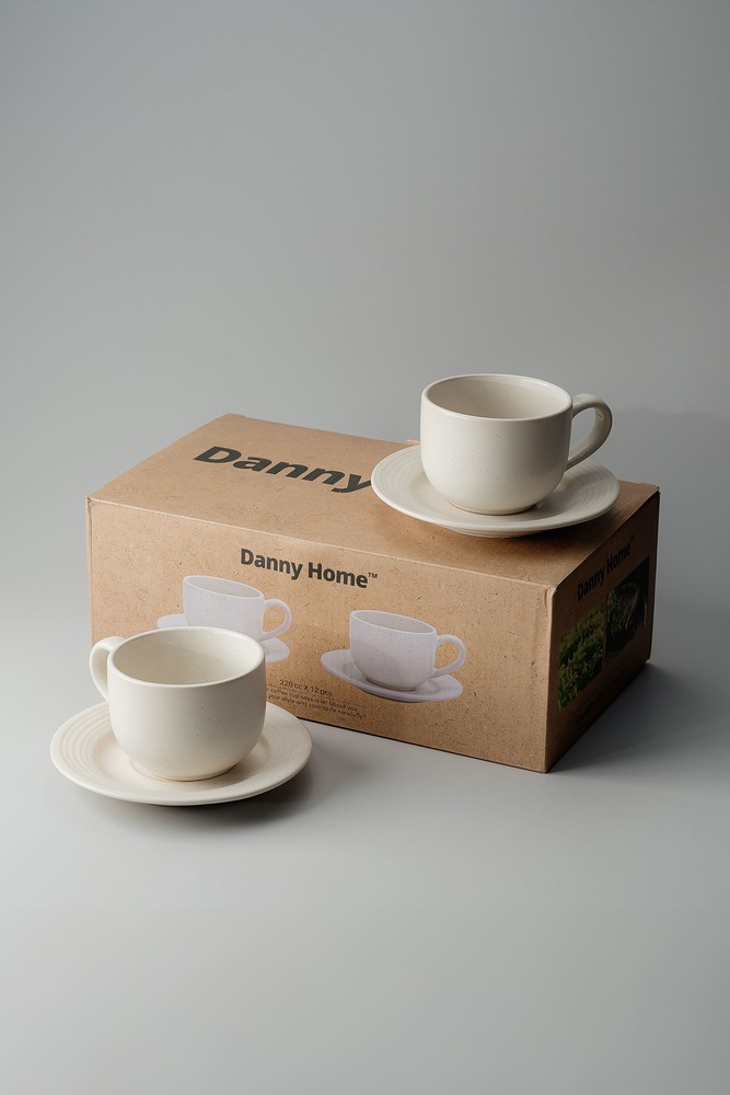 Чайная пара Молочный Чайные пары Столовая посуда Столовая Для дома Чайные пары Чашки и кружки Посуда для напитков HoReCa