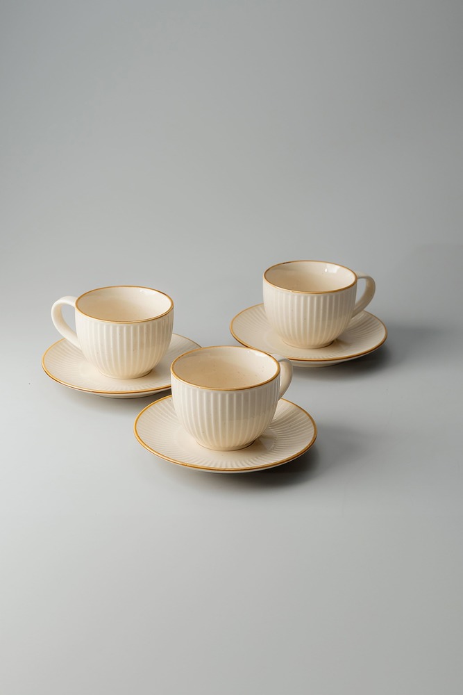 Чайная пара Молочный Чайные пары Столовая посуда Столовая Для дома Чайные пары Чашки и кружки Посуда для напитков HoReCa