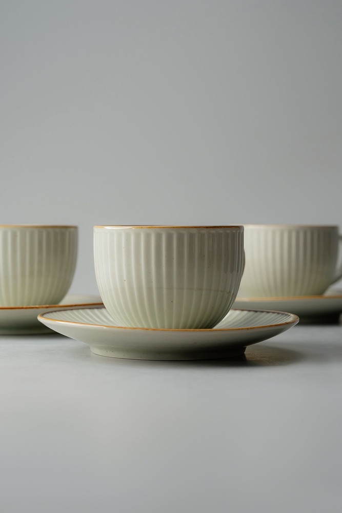 Чайная пара Бирюзовый Чайные пары Столовая посуда Столовая Для дома Чайные пары Чашки и кружки Посуда для напитков HoReCa