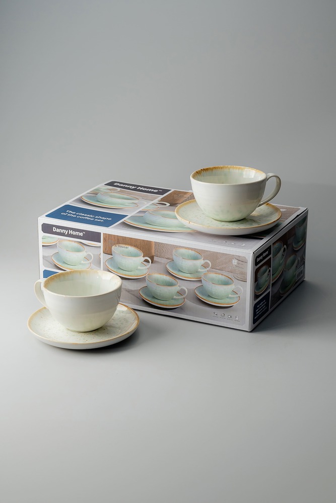 Чайная пара комплект Серый Чайные пары Столовая посуда Столовая Для дома Чайные пары Чашки и кружки Посуда для напитков HoReCa