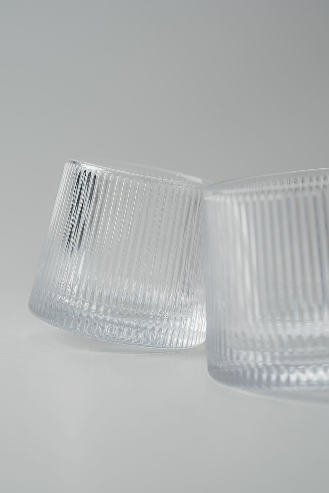 Комплект стаканов для виски Прозрачный Стаканы Стеклянная посуда Для дома Бокалы для виски Бокалы и фужеры Посуда для напитков HoReCa